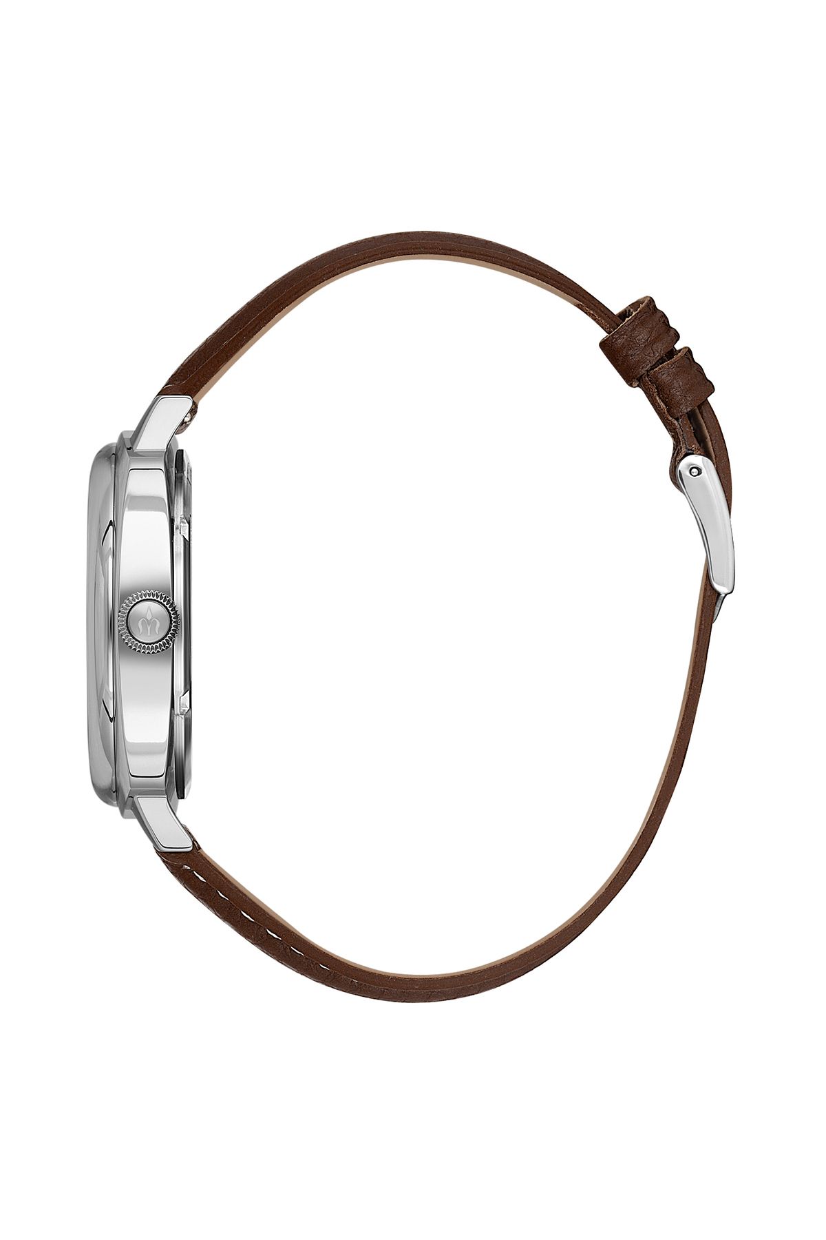 MURENO Safir Cam/10 Atm Su Geçirmez /paslanmaz Çelik (316L) / Yeşil /hakiki Deri Klasik Erkek Kol Saati V1 - Görsel 2