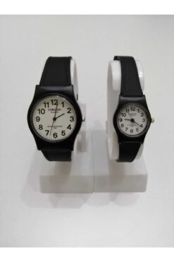 MGD Samstar 101l ) Retro Plastik Saat Beyaz Kadran