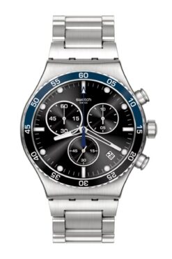 Swatch Yvs507g Dark Blue Irony Erkek Kol Saati