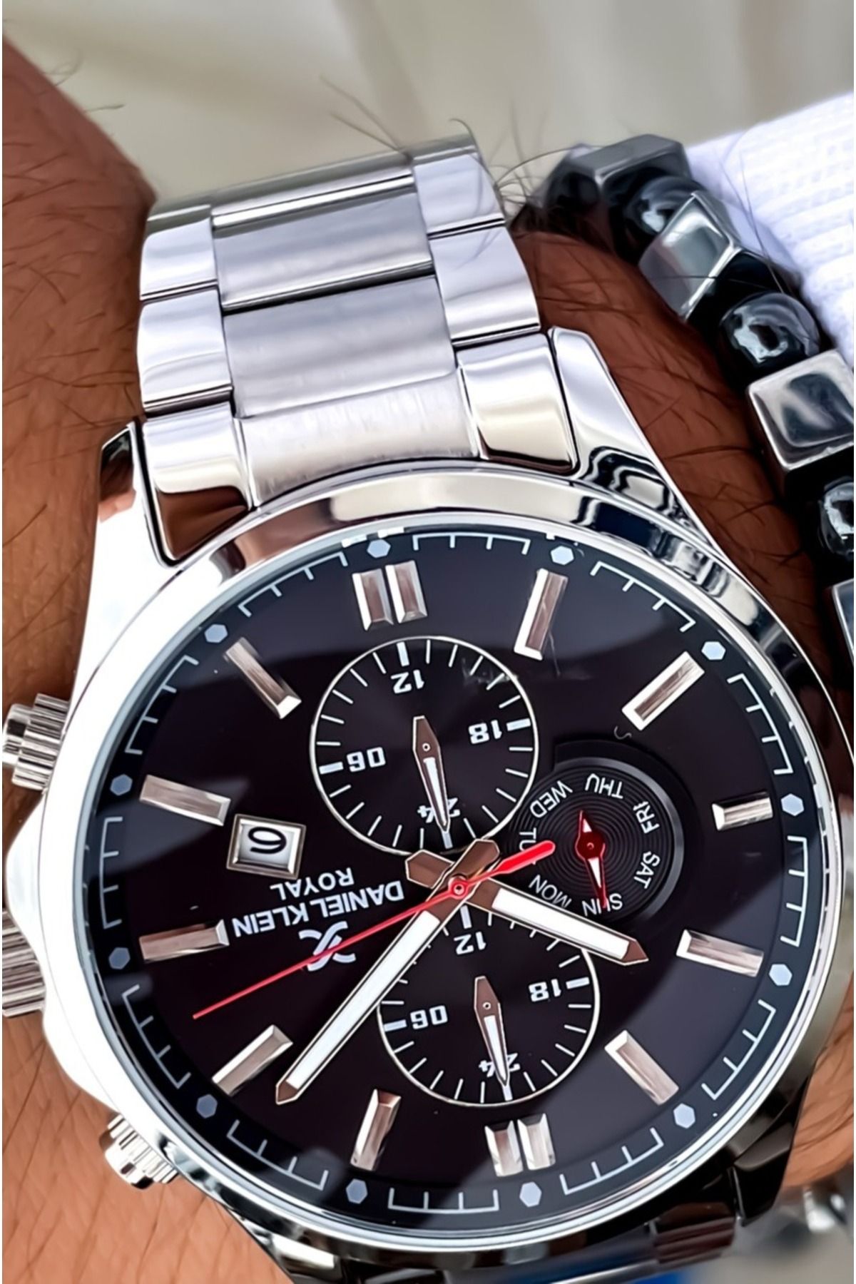 Daniel Klein MARKA ERKEK KOL SAATİ SU GEÇİRMEZ ÇELİK 2025 YENİ MODEL+BİLEKLİK - Görsel 2