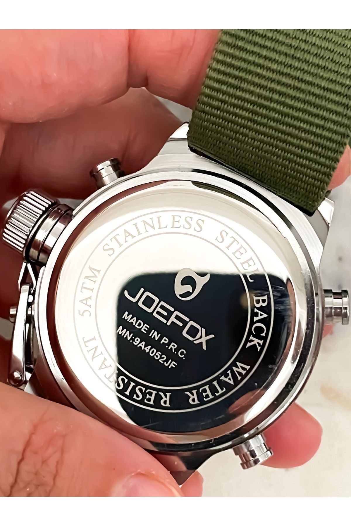 Joefox Yeni Model Silikon Kordon Led Işık Erkek Kol Saati - Görsel 5