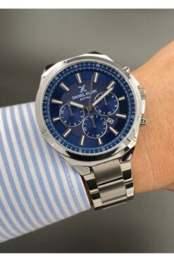 Daniel Klein Gümüş Lacivert Erkek Kol Saati 3 Atm Su Geçirmezlik