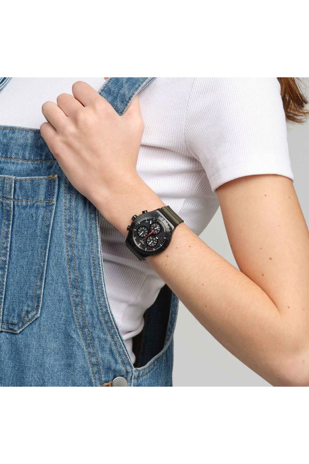 Swatch YVB416 ERKEK KOL SAATİ - Görsel 5