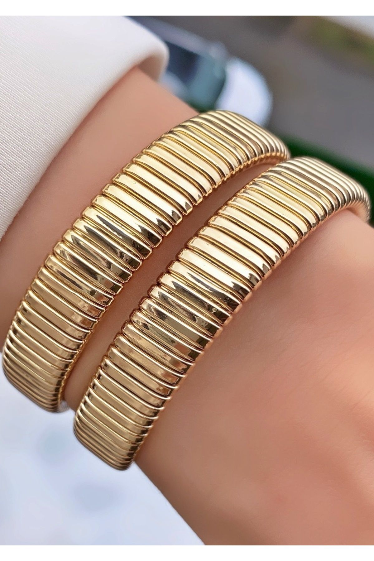 Merand Altın Renk Yılan Saat, Dolamalı Saat, Kadın Kol Saati - Görsel 5