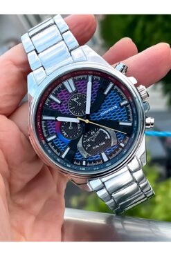 S.POLO Yeni Sezon Gümüş Renk Metal Kordon Erkek Kol Saati Bileklik Hediyeli Babalar Günü Hediyesi