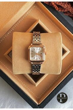 pullmarkt Tarihli - Retro Kare Kadın Kol Saati Genç Kız Ve Kadın Kol Saatleri