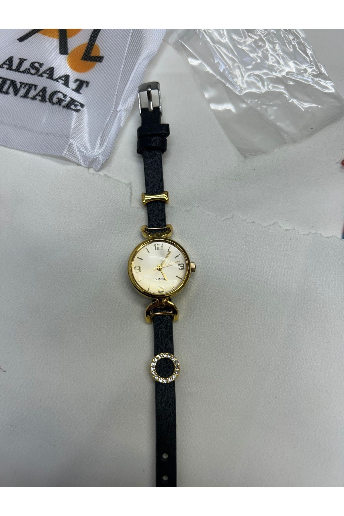 CLUPPOLOON Vintage Alsaat Retro model Kadın saati - Görsel 7