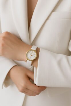 SKMİ Polo White Kadın Kol Saati