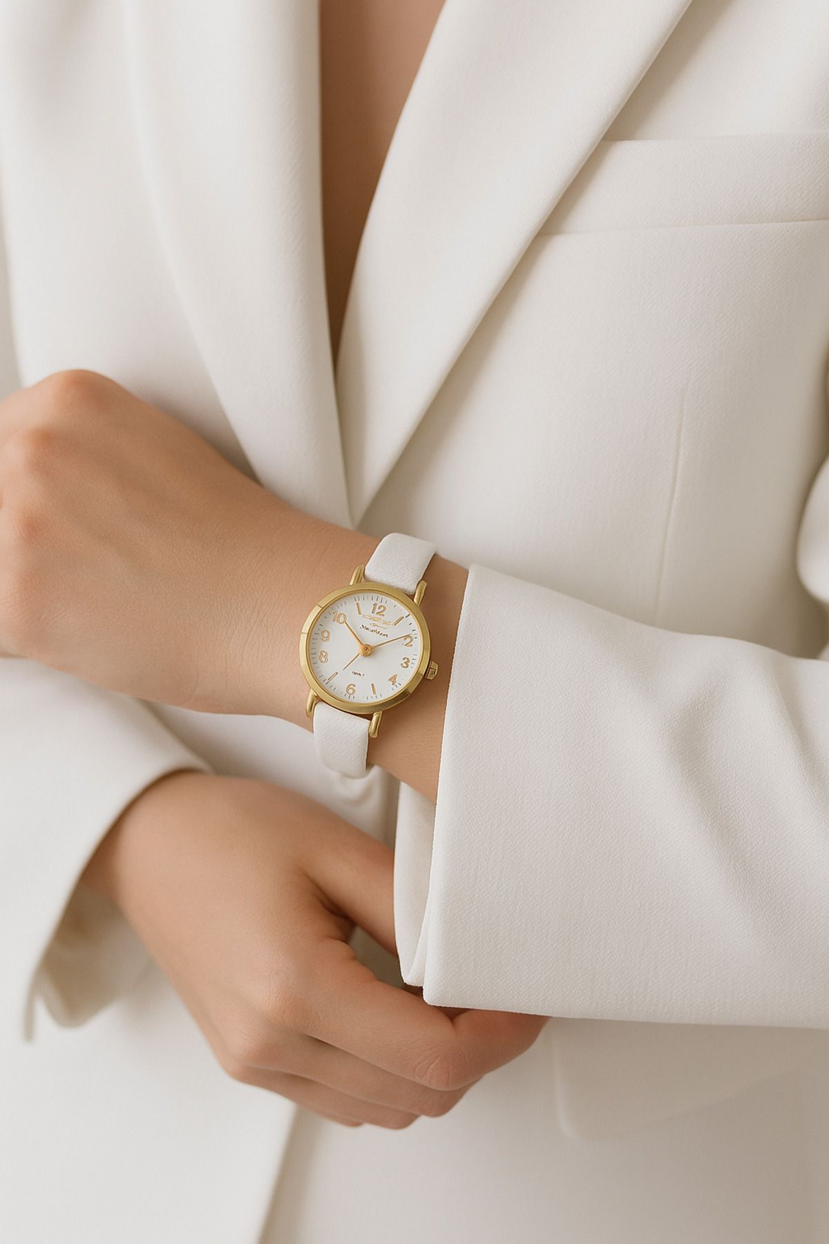 SKMİ Polo White Kadın Kol Saati