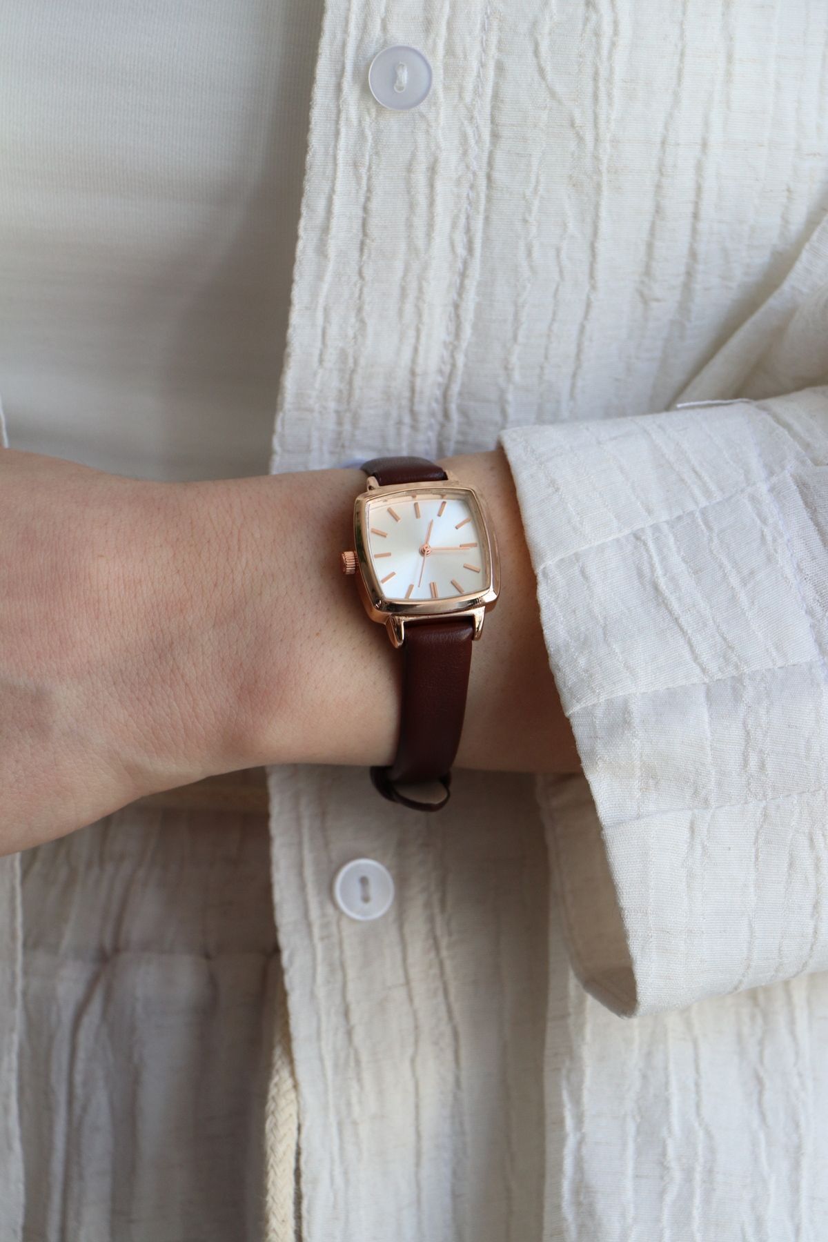 Northwatch Kadın Vintage Minimal Kol Saati - Görsel 2