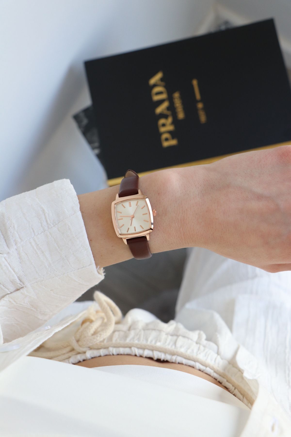 Northwatch Kadın Vintage Minimal Kol Saati - Görsel 5