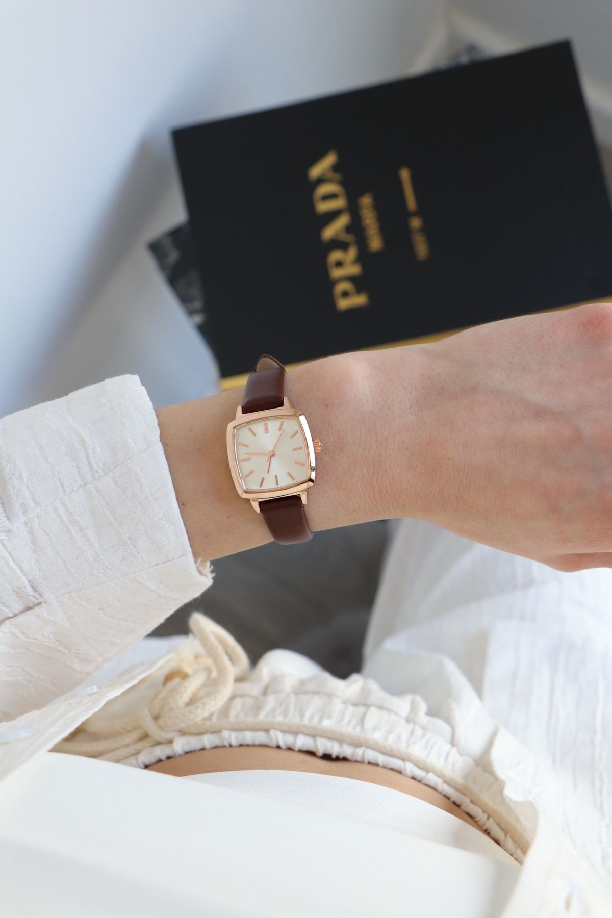 Northwatch Kadın Vintage Minimal Kol Saati - Görsel 6