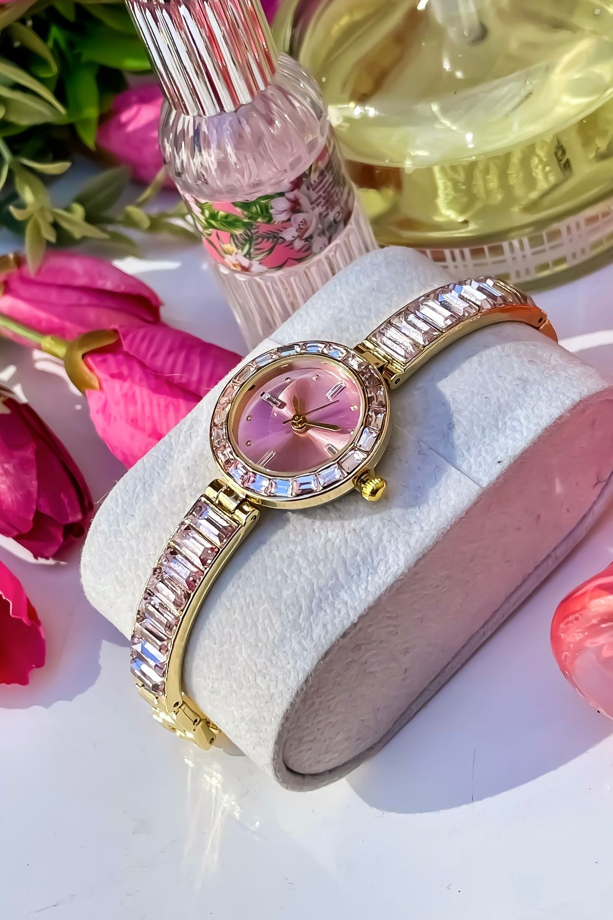 Clup Polo Marka Spor Şık Yeni Sezon Kadın Kol Saati+Bileklik