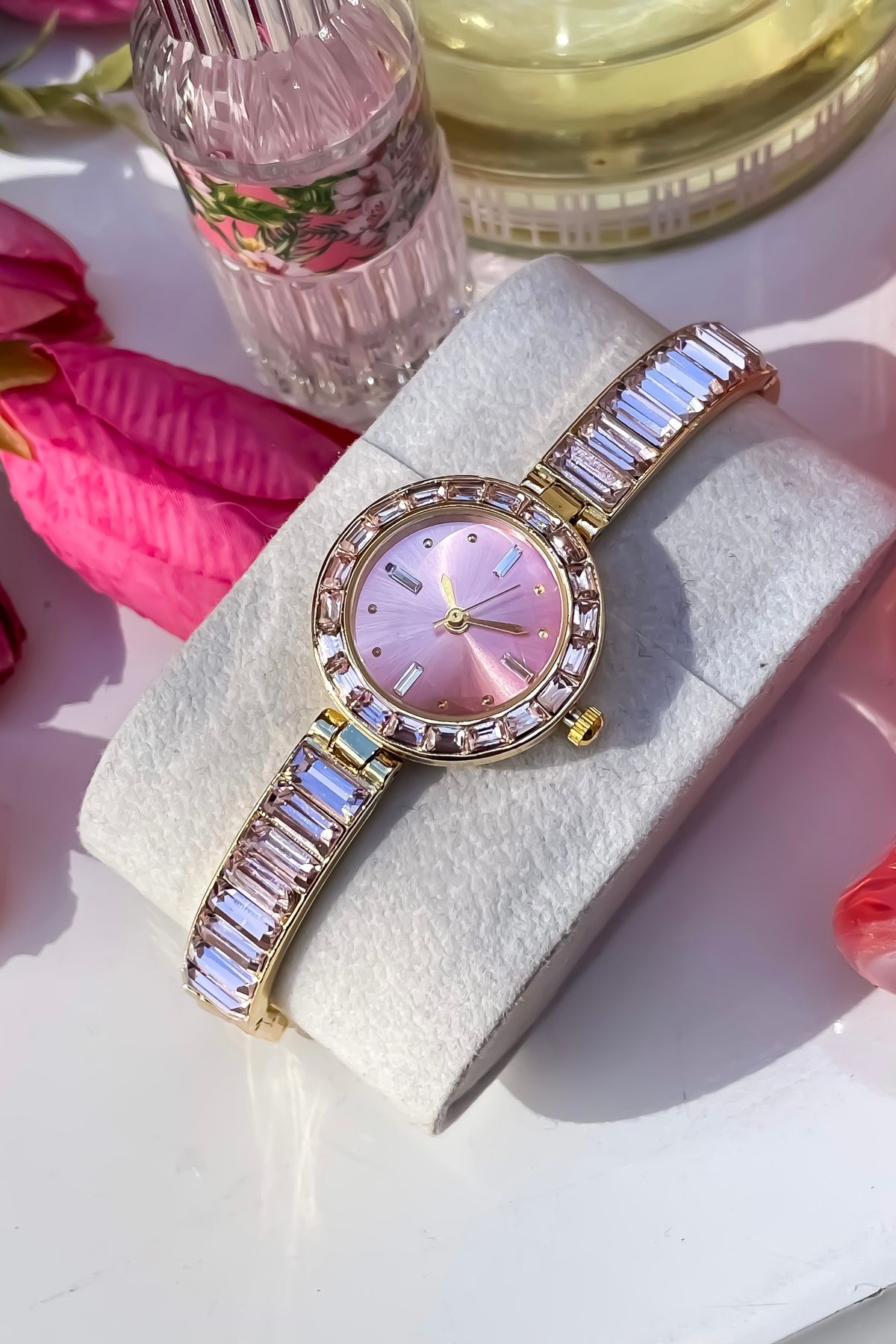 Clup Polo Marka Spor Şık Yeni Sezon Kadın Kol Saati+Bileklik - Görsel 3