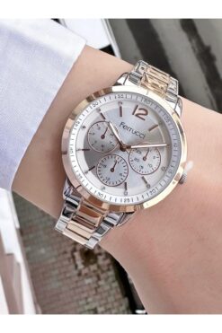 Ferrucci  Kadın Metal Kordon Kol Saatİ