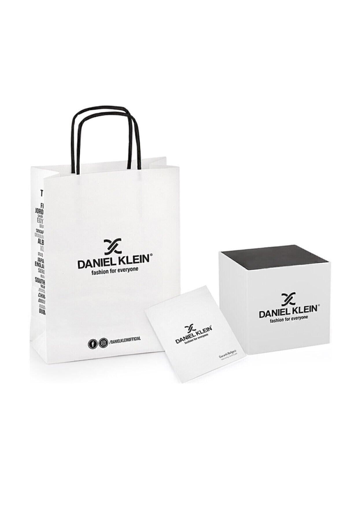 Daniel Klein Rose Gold Çelik Jubile Kordon Hediyesi Kesme Cam Orijinal 2 Yıl Garantili Kadın Kol Saati Bileklik - Görsel 6