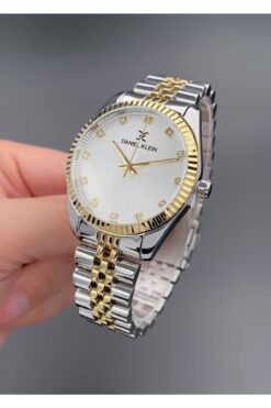 Daniel Klein Kadın Kol Saati Gold Gümüş Renk 3 Atm Su Geçirmezlik