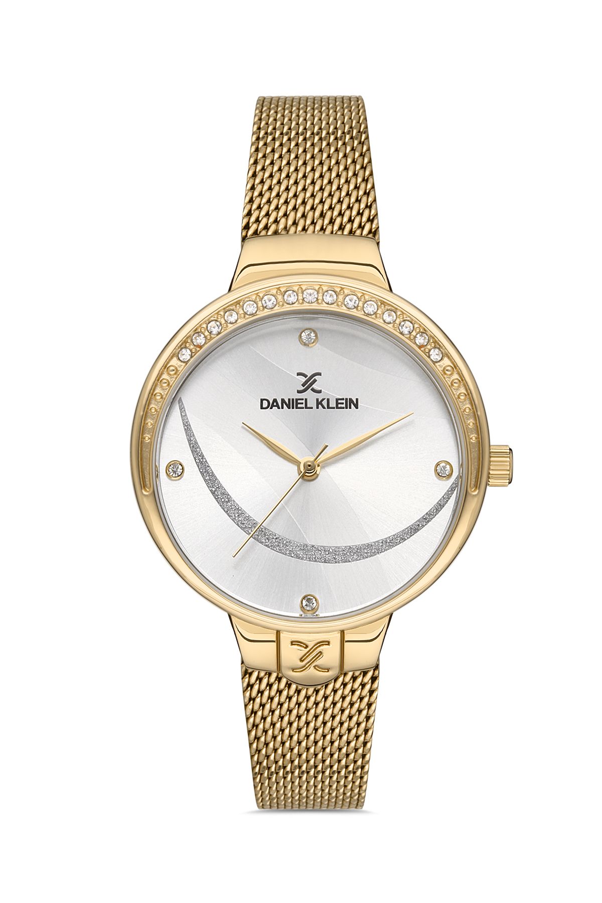 Daniel Klein Altın/metalik Çelik Bilezik 3 Atm Su Geçirmez Kadın Kol Saati, Bileklik Hediyeli