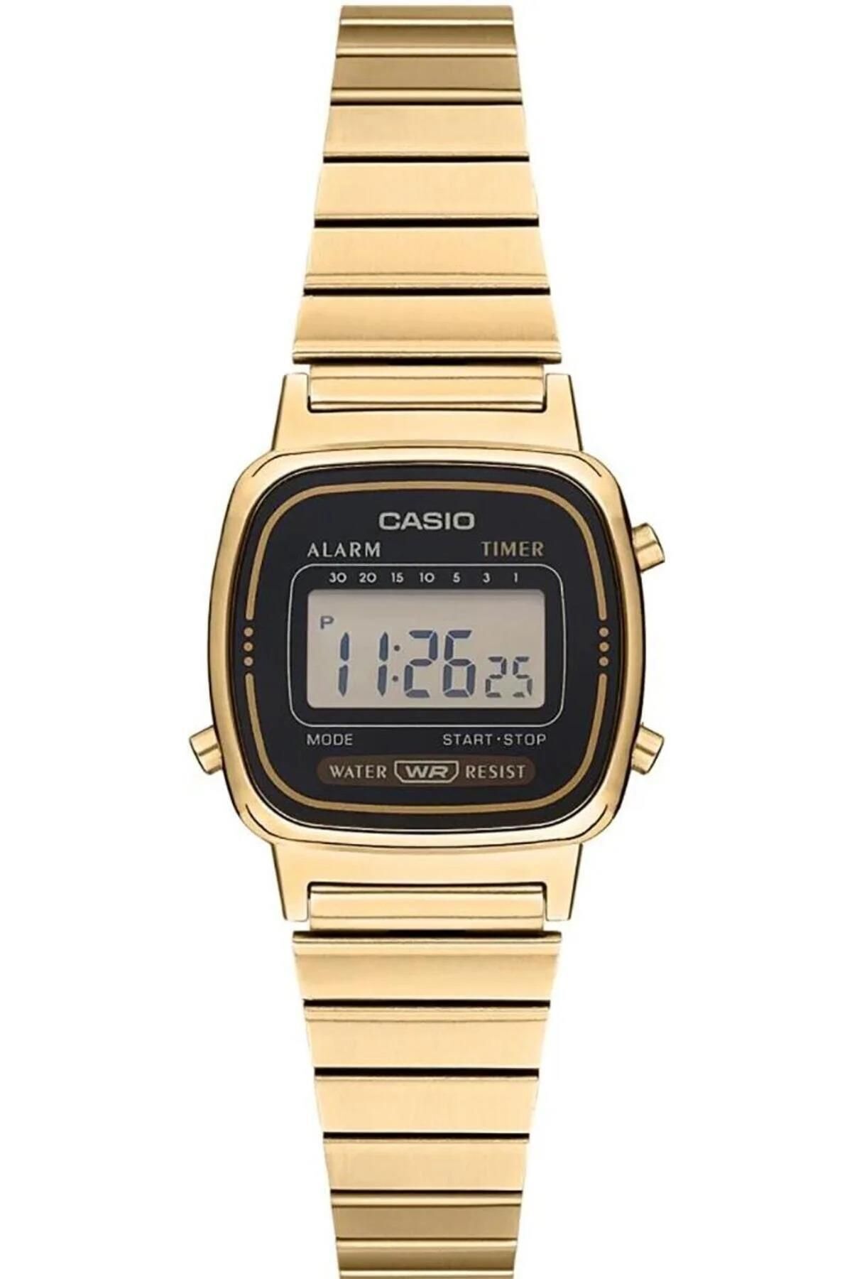 Casio La670wga-1df Retro Gold Dijital Kol Saati