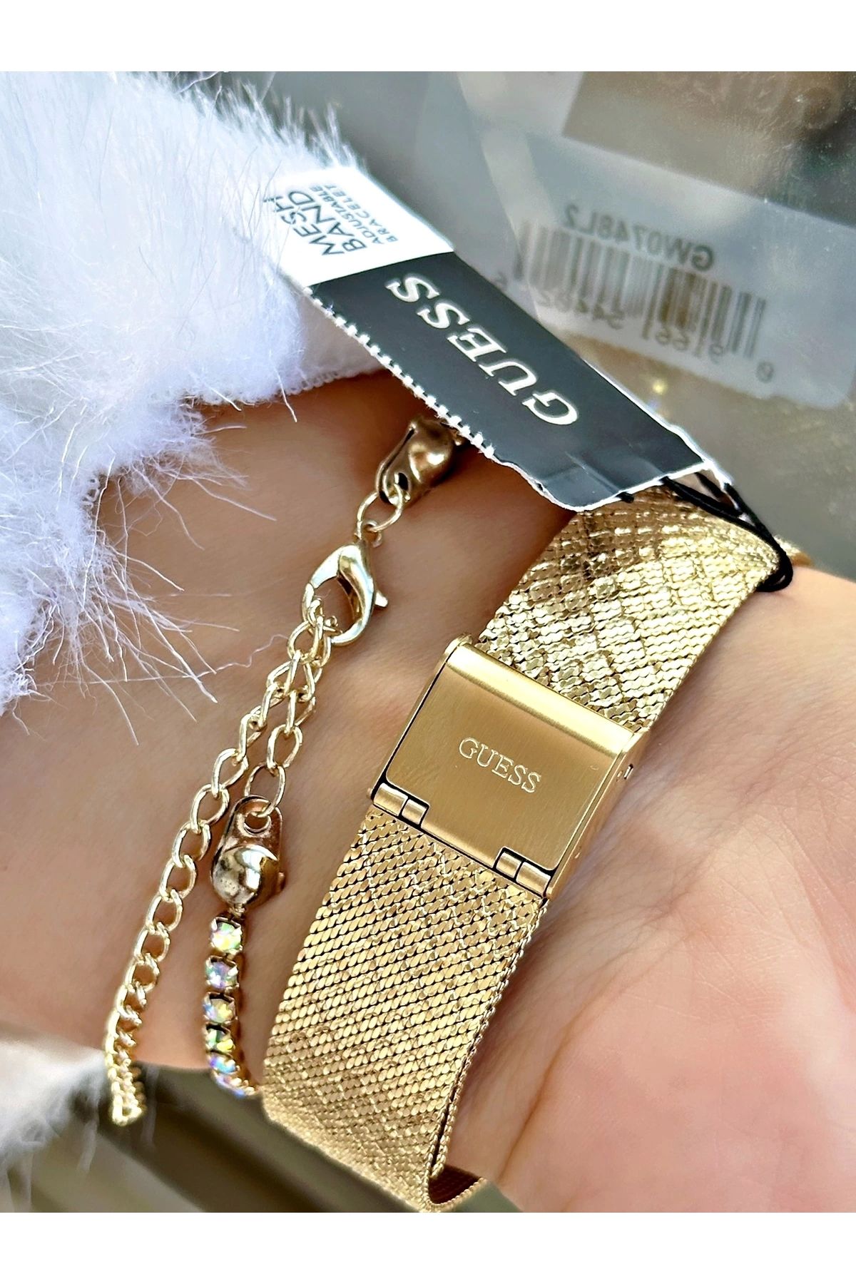 Guess GUGW0768L2 Pırlantalı Kadın Kol Saati - Görsel 3