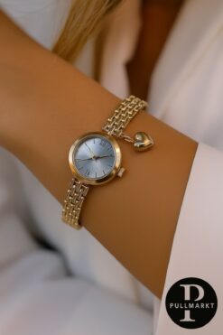 pullmarkt Kalp charm - Kadın Kol Saati