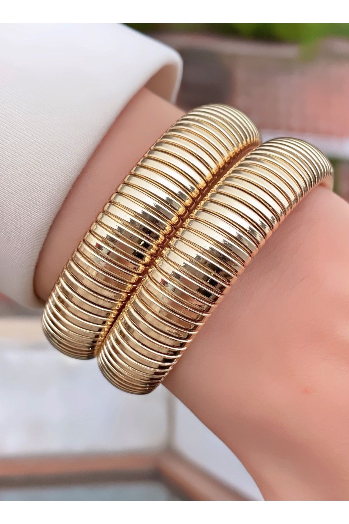 Merand Altın Renk Yılan Saat, Dolamalı Saat, Kadın Kol Saati - Görsel 3