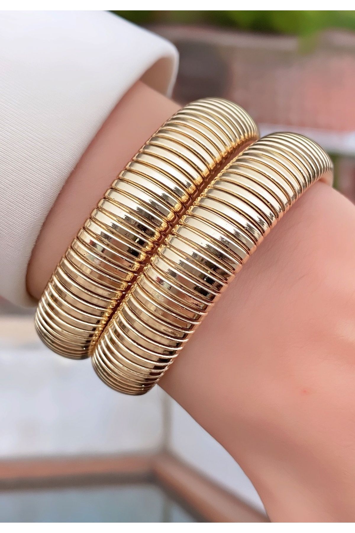 Merand Altın Renk Yılan Saat, Dolamalı Saat, Kadın Kol Saati - Görsel 7