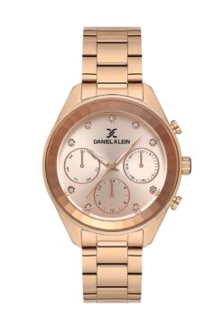 Daniel Klein Rose Gold Kadın Kol Saati + Dorika Bileklik Seti