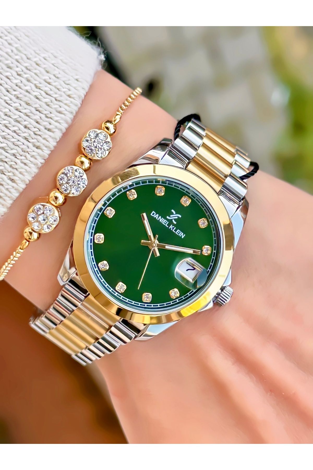 Daniel Klein Yeni Sezon Kadın Kol Saati Şık Tasarımı Ve Sağlam Çelik Kordonu Ile 2 Yıl Garanti - Görsel 2