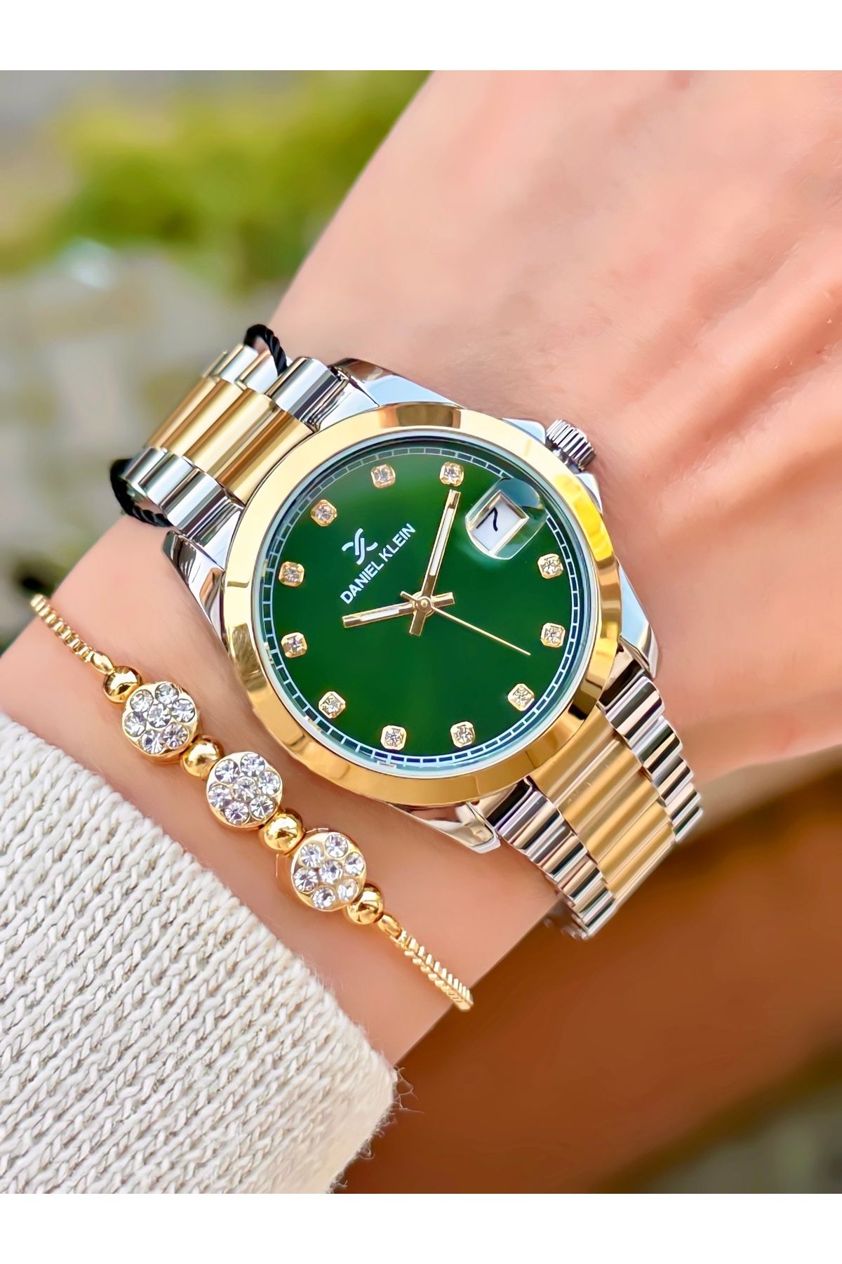 Daniel Klein Yeni Sezon Kadın Kol Saati Şık Tasarımı Ve Sağlam Çelik Kordonu Ile 2 Yıl Garanti - Görsel 3
