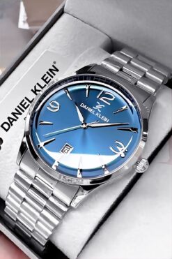 Daniel Klein Erkek Kol Saati Gümüş Renk Çelik Kordon Bileklik Hediyeli Dke2049c3