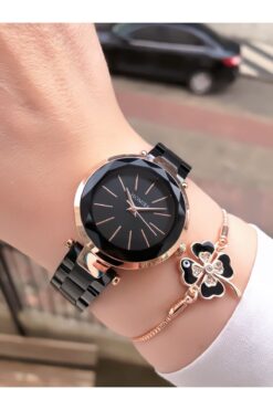 Homies KADIN KOL SAATİ ORJİNAL HEDİYELİK KUTUSU VE BİLEKLİK HEDİYELİ.HM5803S0144