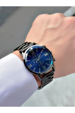 Michael Knight Kol Saati Çelik Kordon Özel Kutusunda