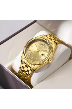 pullmarkt Babalar Günü Hediyesi - Takvimli - Özel Tasarım Erkek Kol Saati