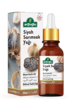 Arifoğlu Siyah Sarımsak Yağı 20ml Aşırı Yıpranmış Ve Dökülen Saçlara Özel Siyah Sarımsak Yağı