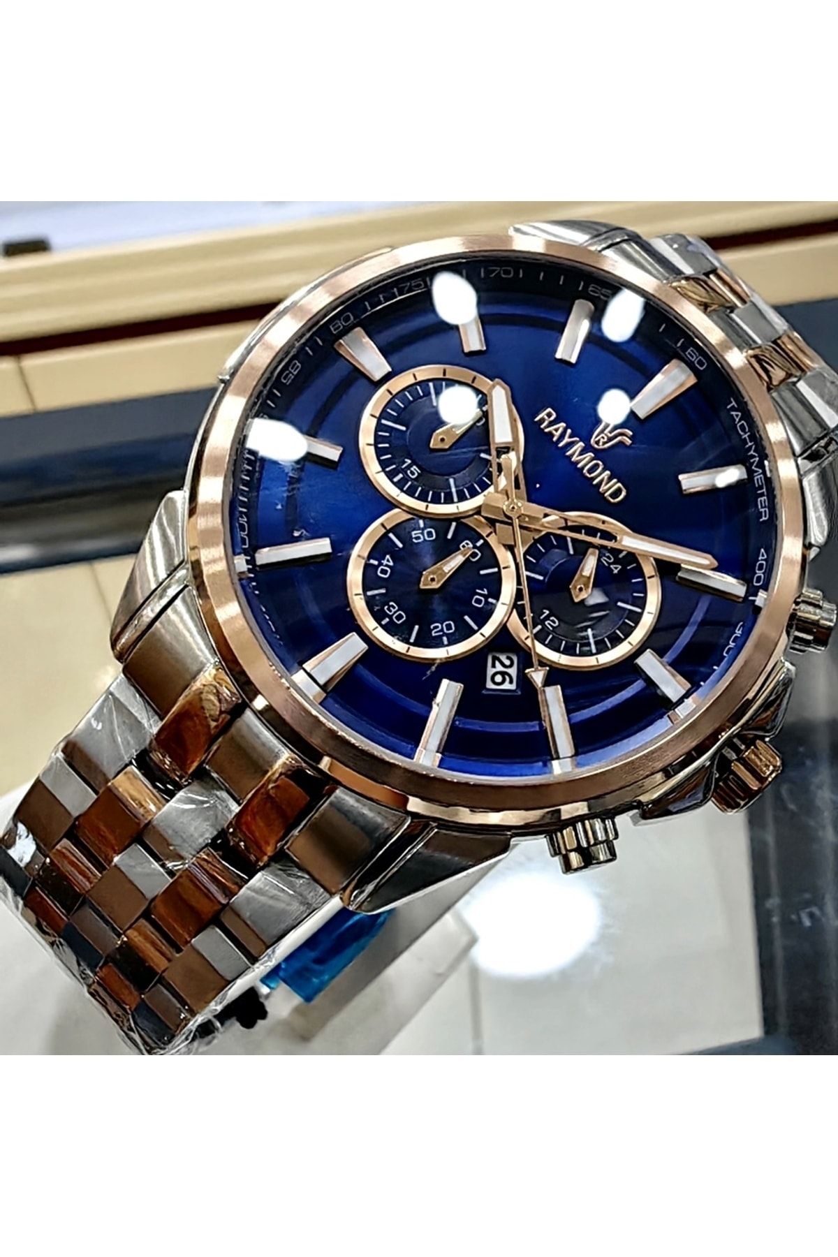 Raymond Çelik Erkek Kol Saati - Görsel 2