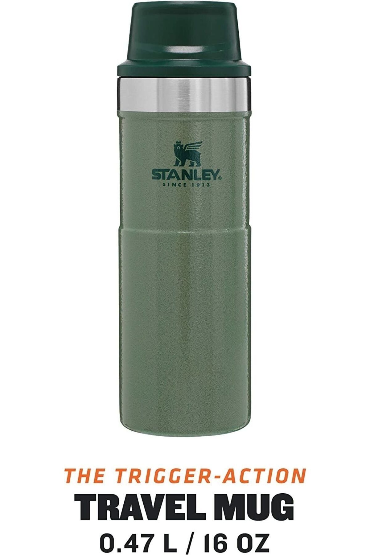 Stanley Klasik Trigger-Action Termos Bardak 0.47 Lt - Görsel 2