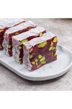 HAFIZ MUSTAFA 1864 Narlı Fıstıklı Krokanlı Lokum (1 Kg)