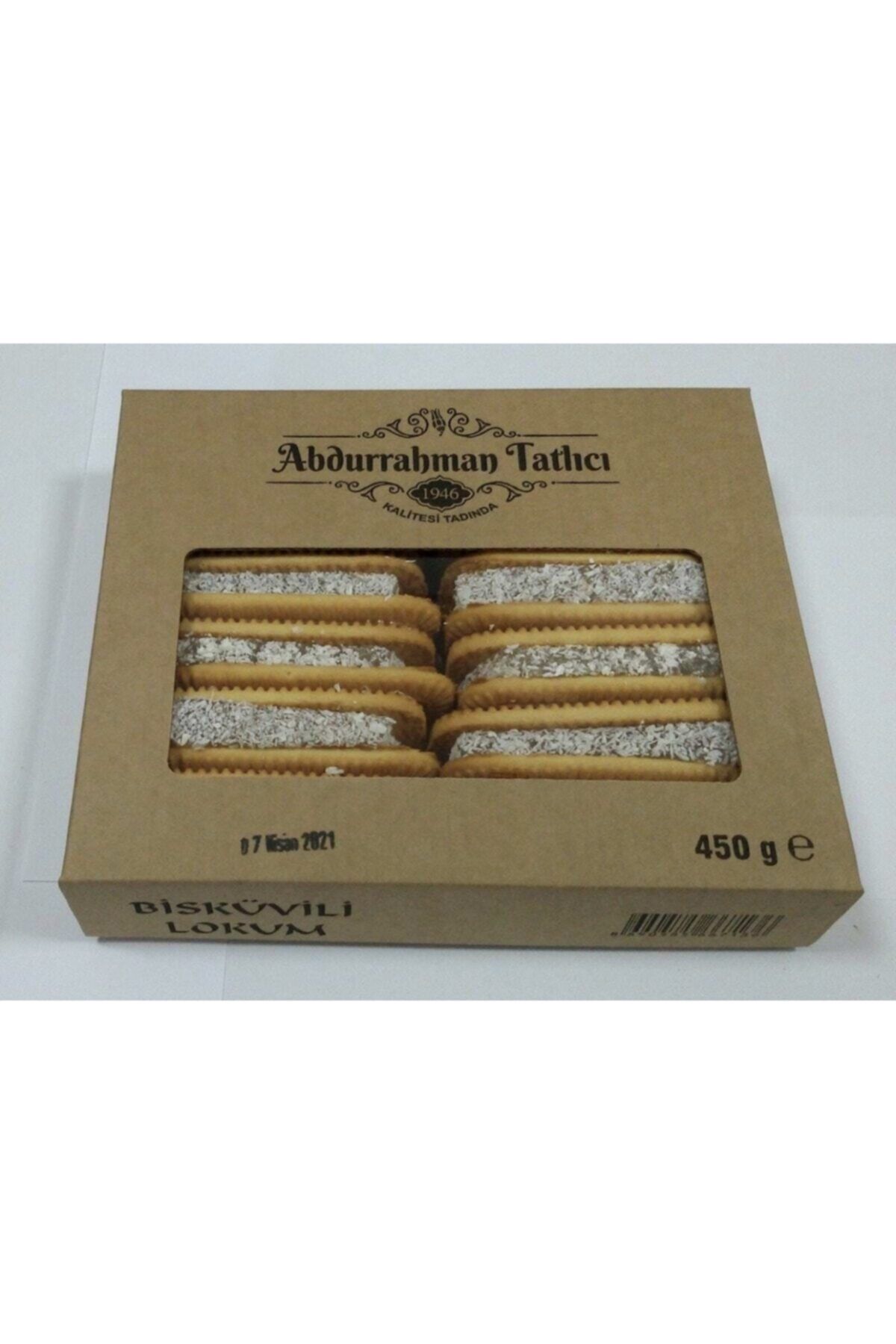 Abdurrahman Tatlıcı Bisküvili Lokum 450 G