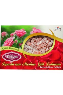 Yıldırım Şekerleme Isparta'nın Meşhur Çifte Kavrulmuş Gül Lokumu 450 Gr