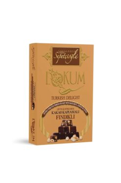 Erdem Sepetçioğlu Kakao Kaplamalı Fındıklı Çifte Kavrulmuş Lokum 200G