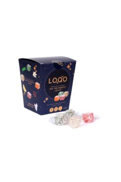 LOQO Karışık Meyve Aromalı Lokum 200gr Kutu (TEKLİ PAKET)