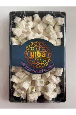 YIBA Antep Fıstıklı Çifte Kavrulmuş Lokum (tereyağ Aromalı) 350 Gr