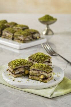 MEŞHUR SAFRANBOLU LOKUMCUSU Antep Fıstıklı Lokum Baklava 500 gr