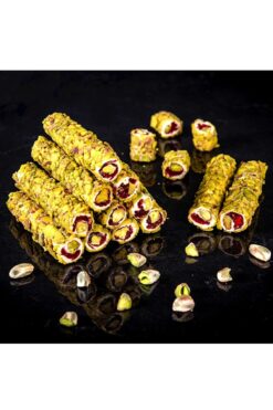 ANTEP FABRİKASI File Antep Fıstıklı Fitil Lokum 250 Gr