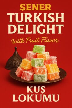 Genel Markalar Glikozsuz Mini Lokum 0.5 Yarım Kg Kuş Lokumu Atıştırmalık