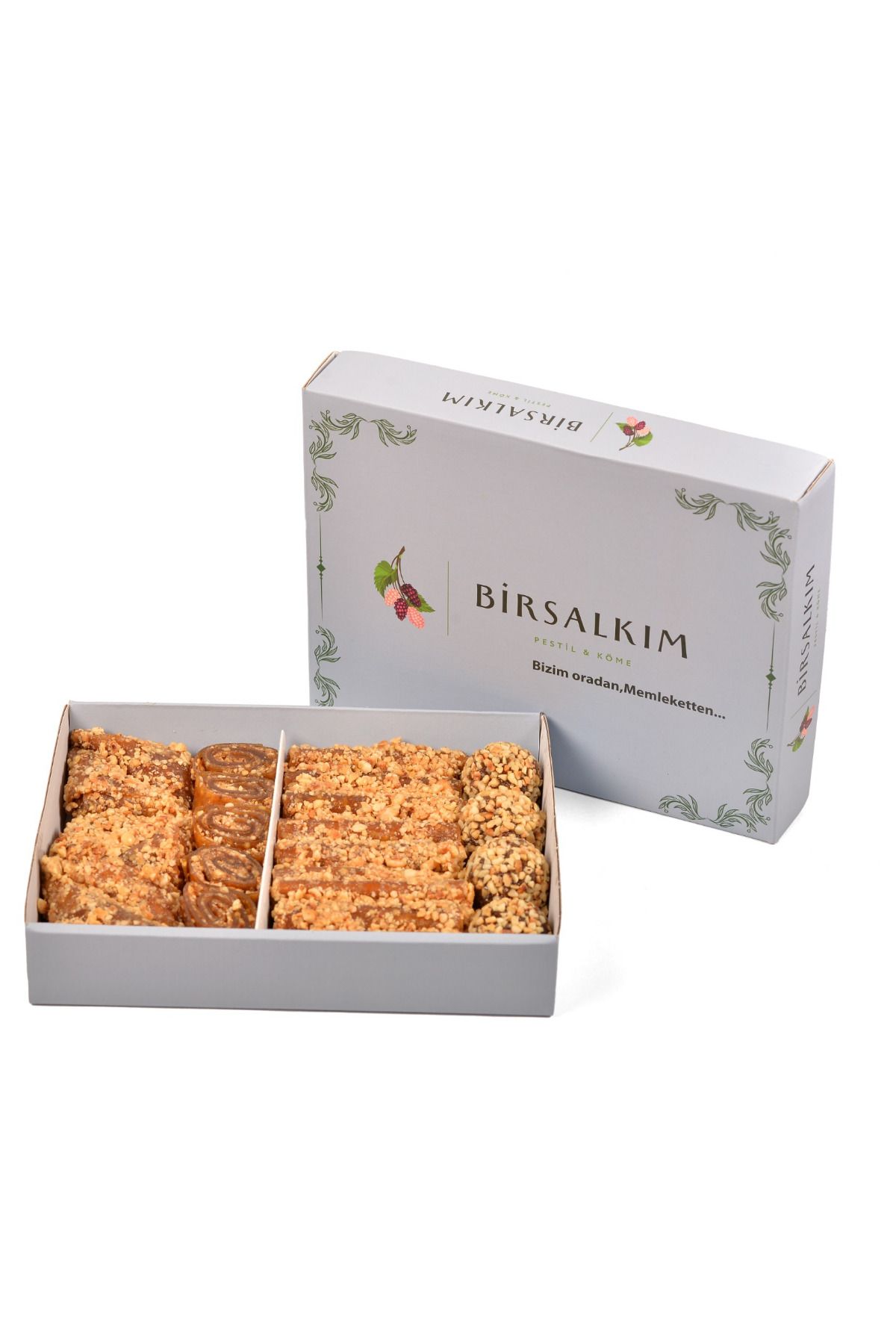 Bİrsalkım Pestİl & Köme Gümüşhane Fındık Rüyası Paketi 1kg Fındıklı Muska-fındıklı Rulo Pestil-ballı Sarma - Görsel 3