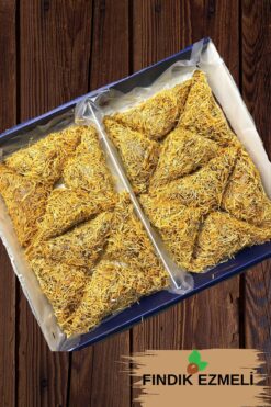 Bİrsalkım Pestİl & Köme Gümüşhane'den Kadayıf Bulamalı Fındık Ezmeli Muska Pestil 750 gr