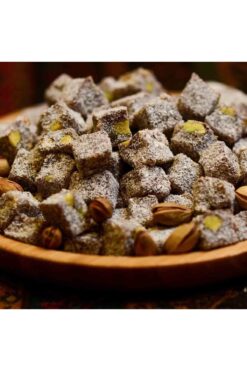 OLGUN KURUYEMİŞ Kakaolu Fıstıklı Çifte Kavrulmuş Lokum 500 Gr