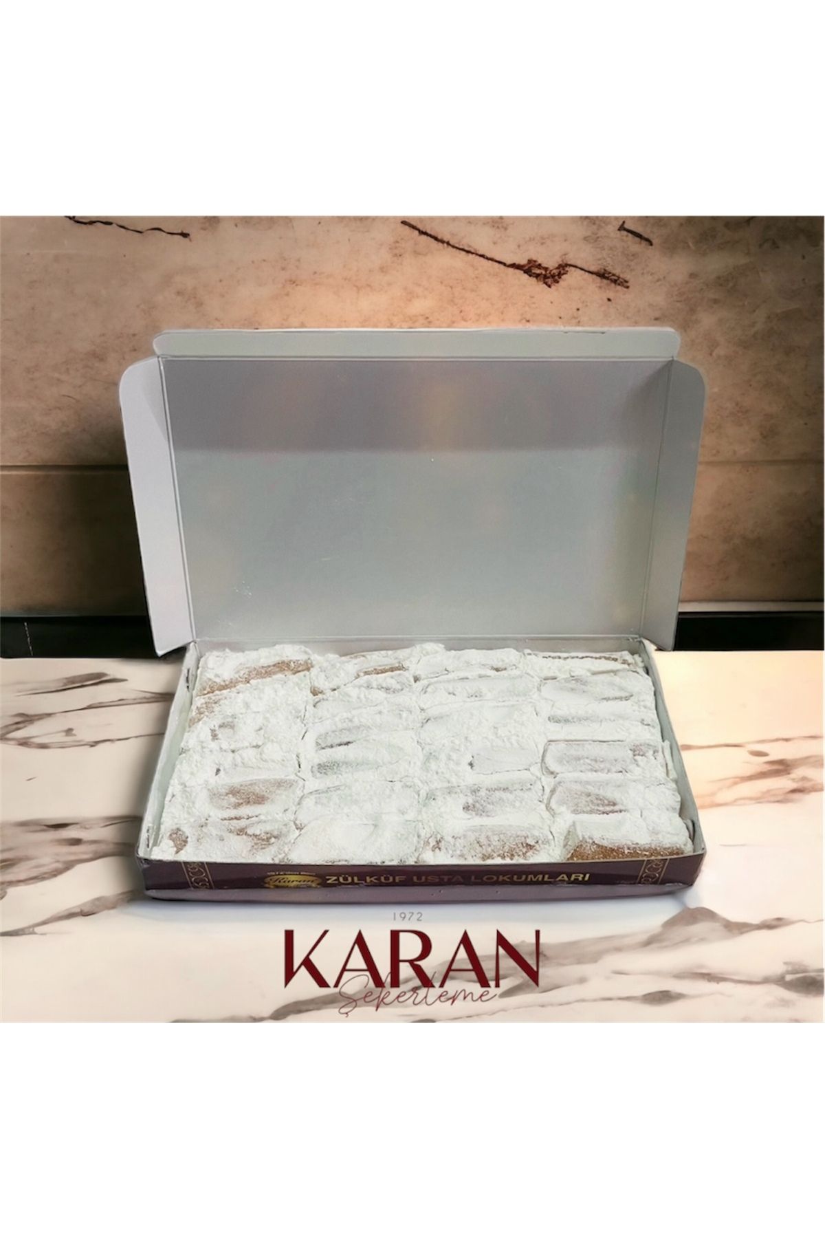 Karan Şekerleme Biga Kıstırmalık Sade Lokum 500 Gr. - Görsel 3